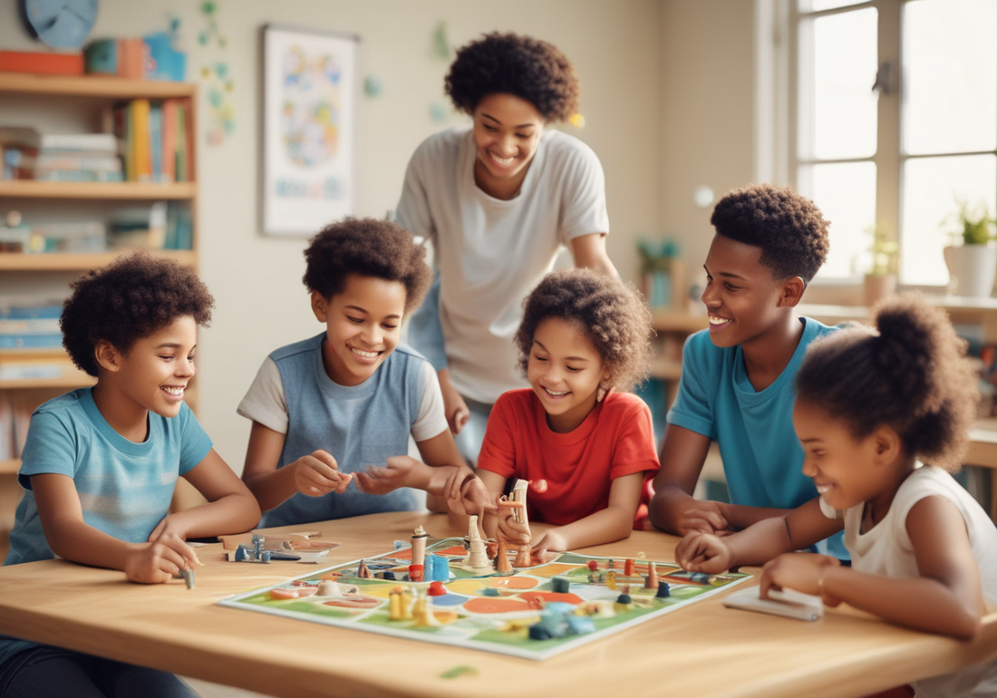 Child Development Through Educational Board Games